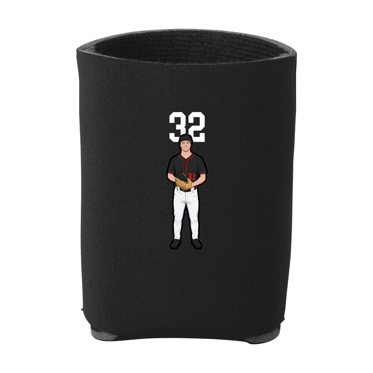 Can Holder — Number Top in Black
