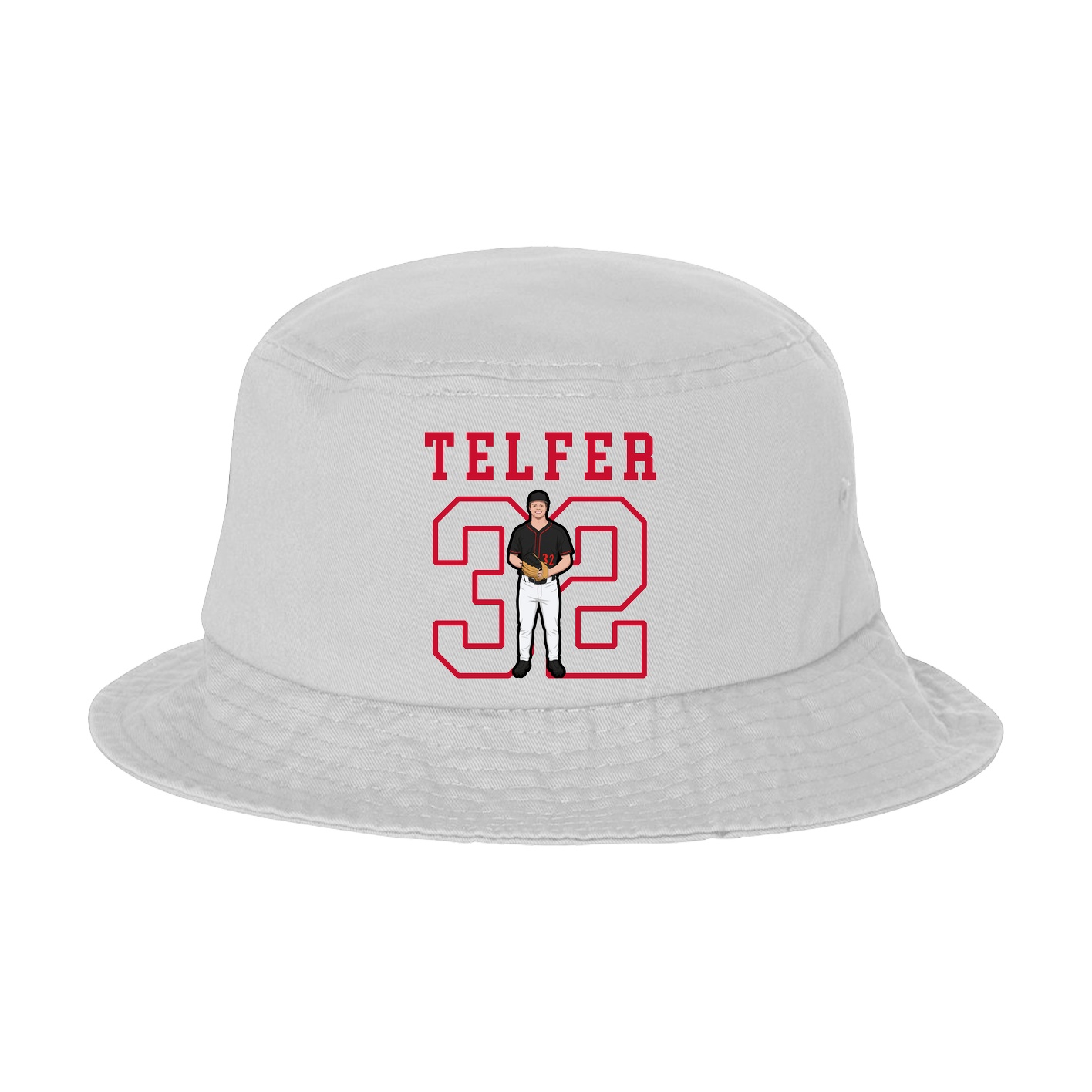 Bucket Cap — Shirsey in White
