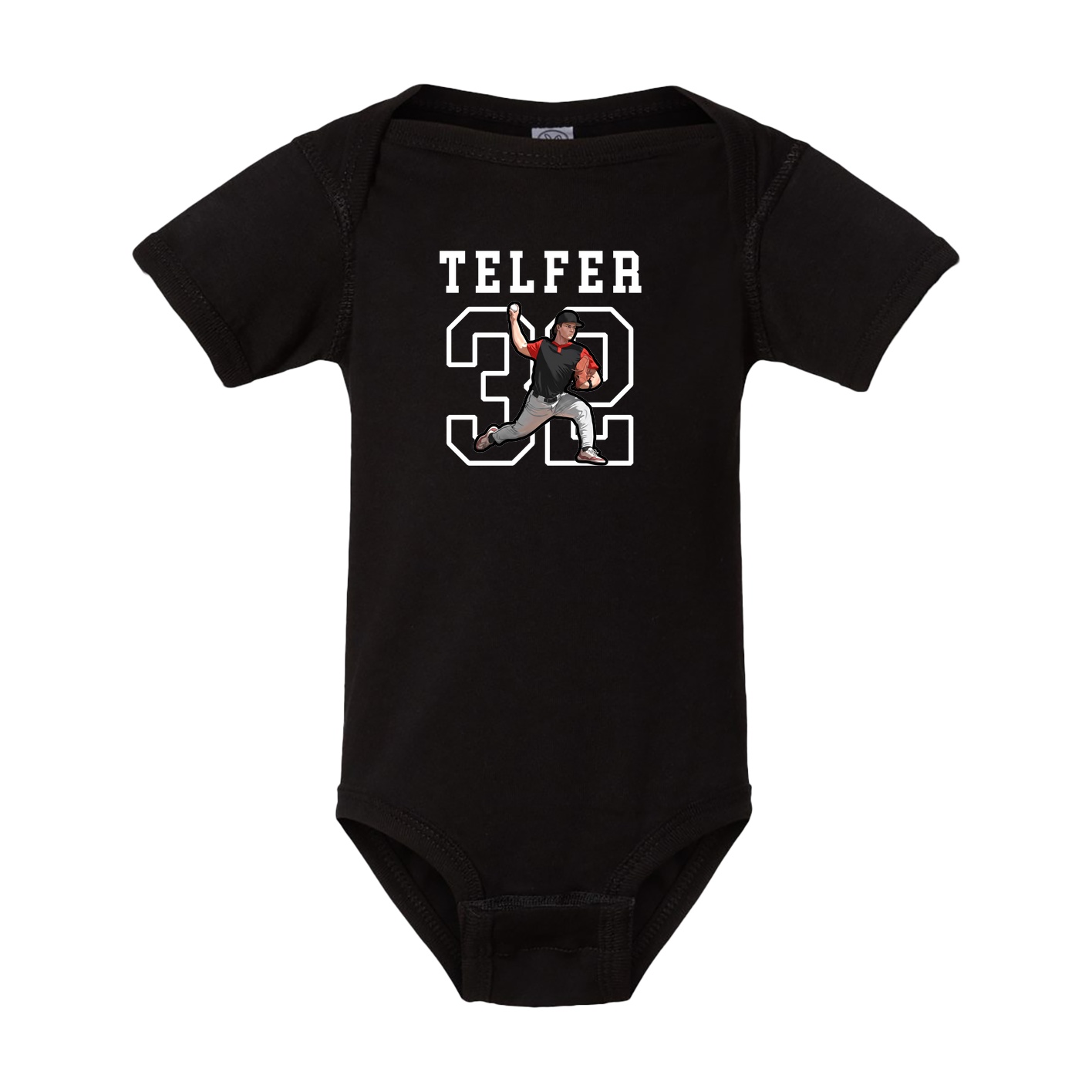 Baby Onesie — Shirsey in Black