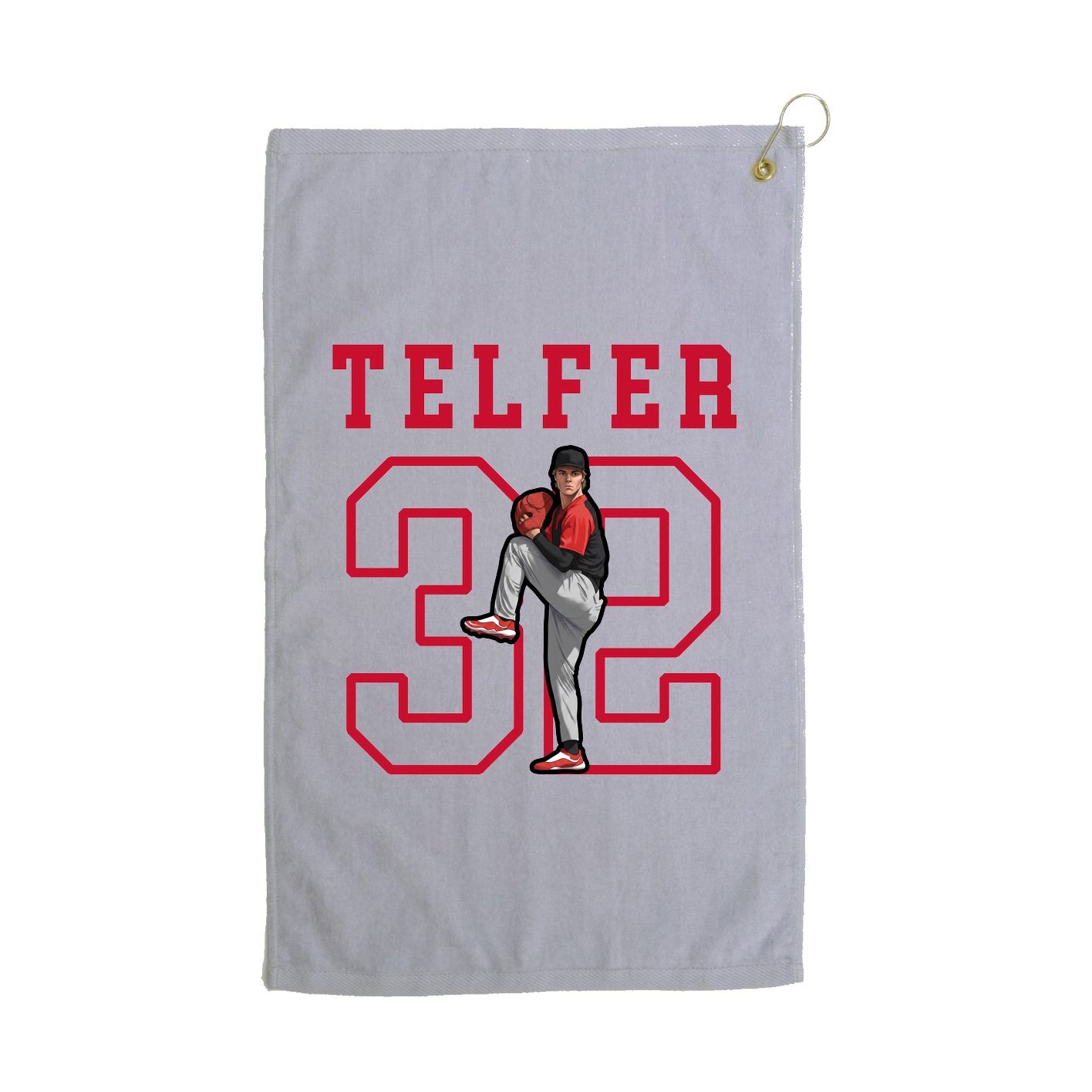 Golf Towel — Shirsey in Grey