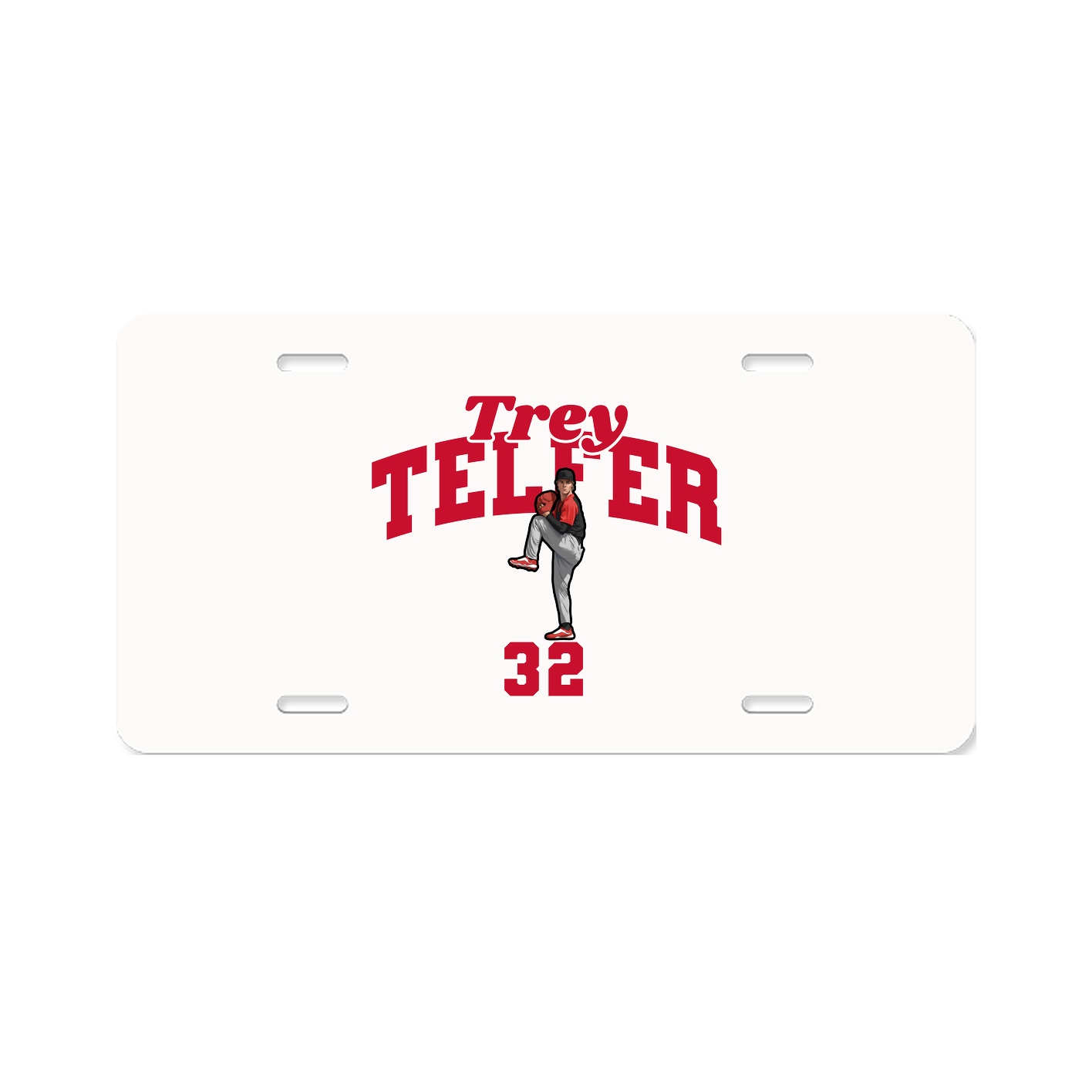 License Plate — Signature Arch in Classic