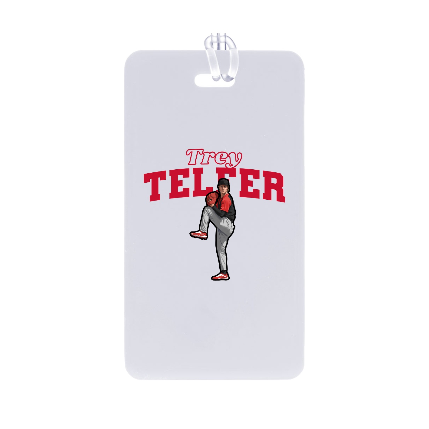Bag Tag — Name Arch in Classic