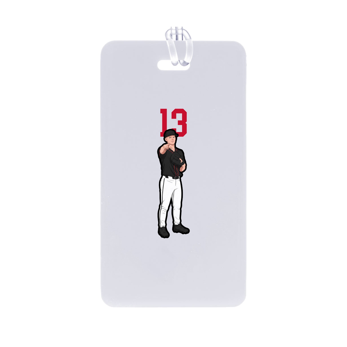 Bag Tag — Number Top in Classic