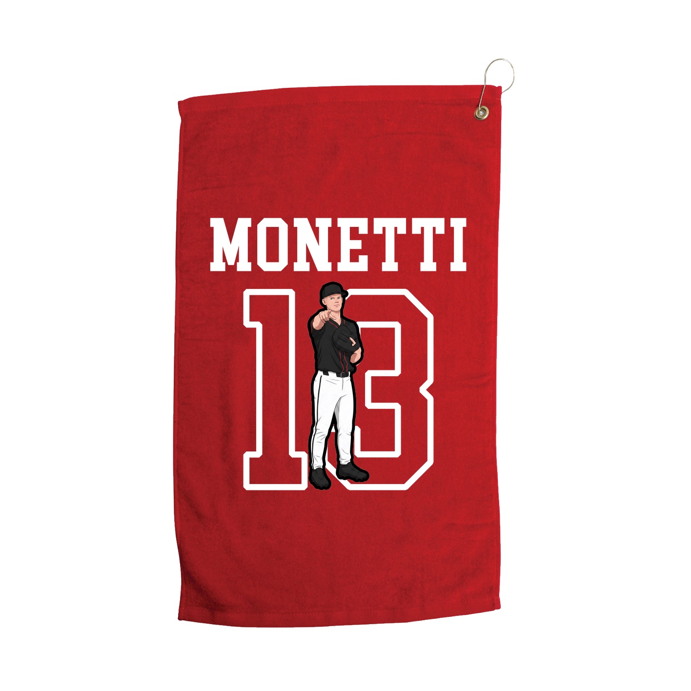 Golf Towel — Shirsey in Red