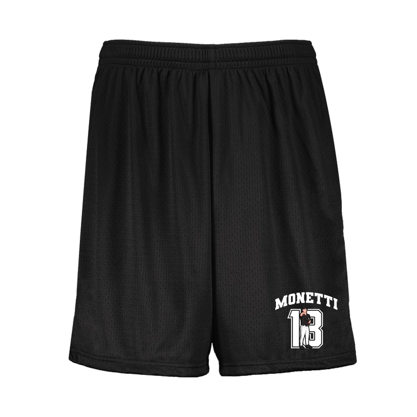 Shorts — Number in Black