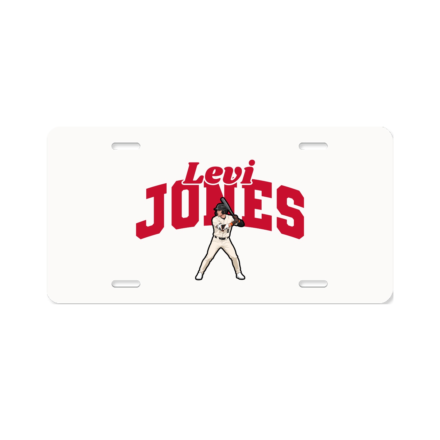 License Plate — Signature Arch in Classic