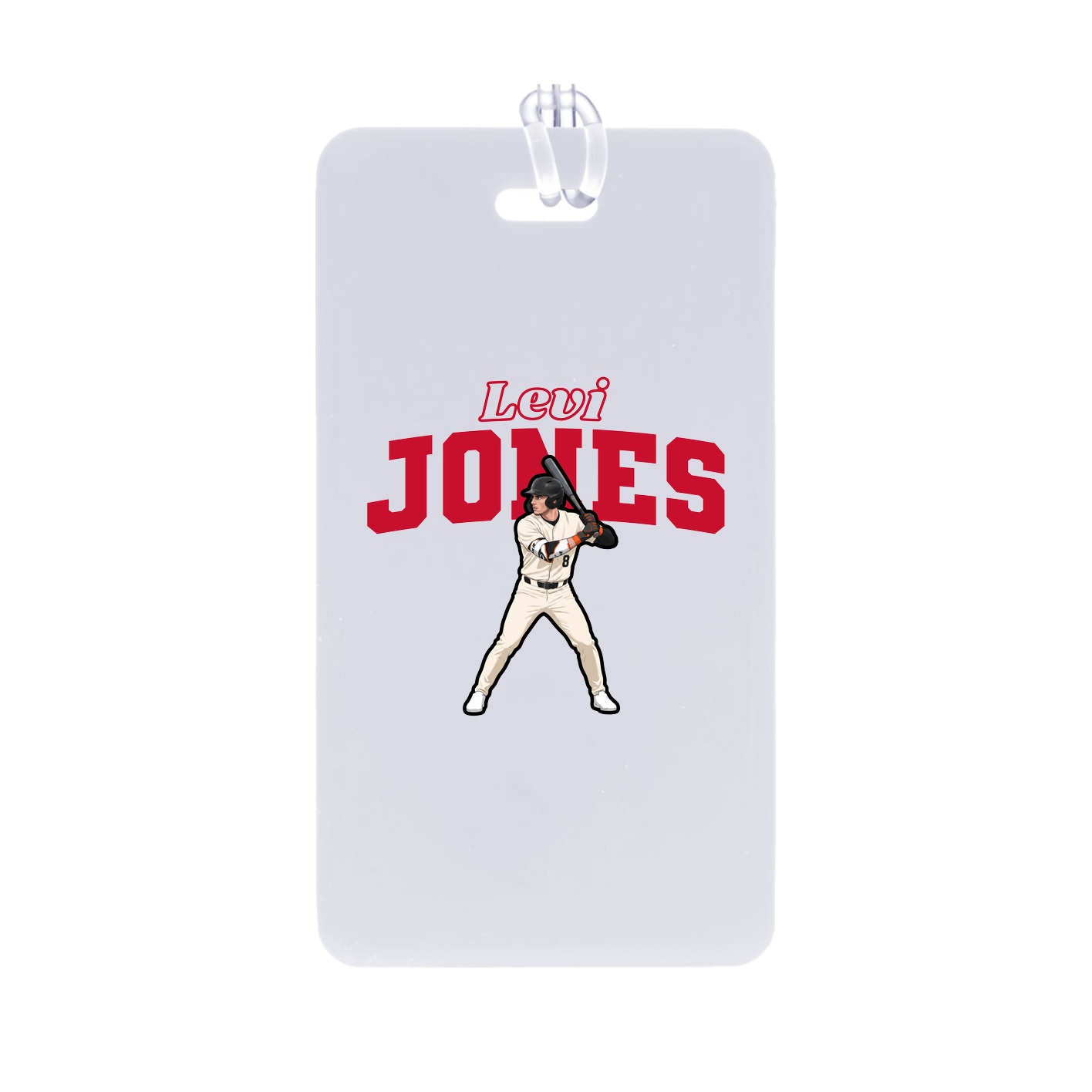 Bag Tag — Name Arch in Classic