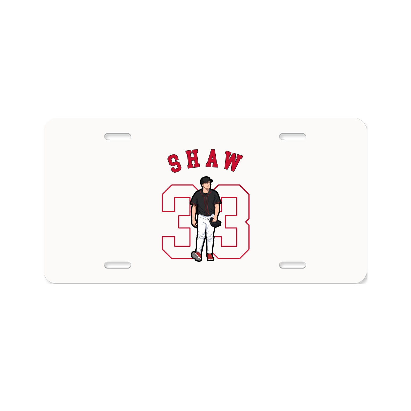 License Plate — Shirsey Arch in Classic