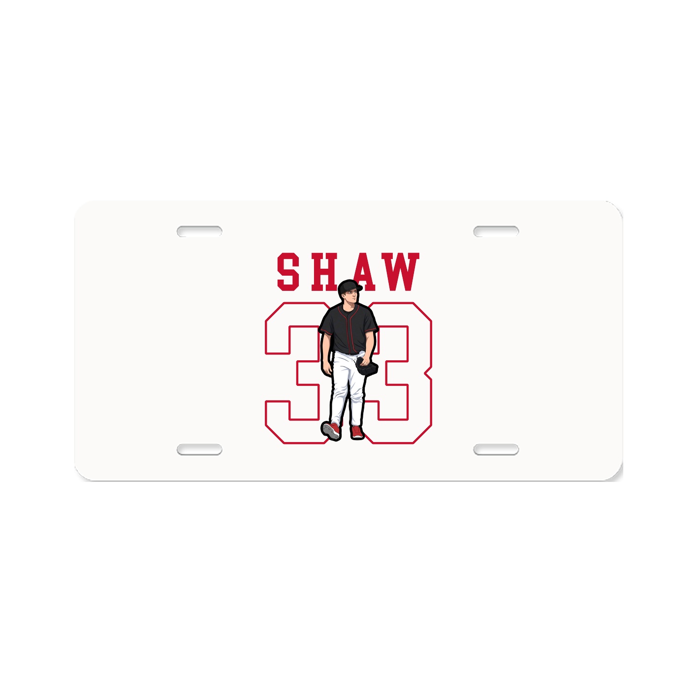 License Plate — Shirsey in Classic
