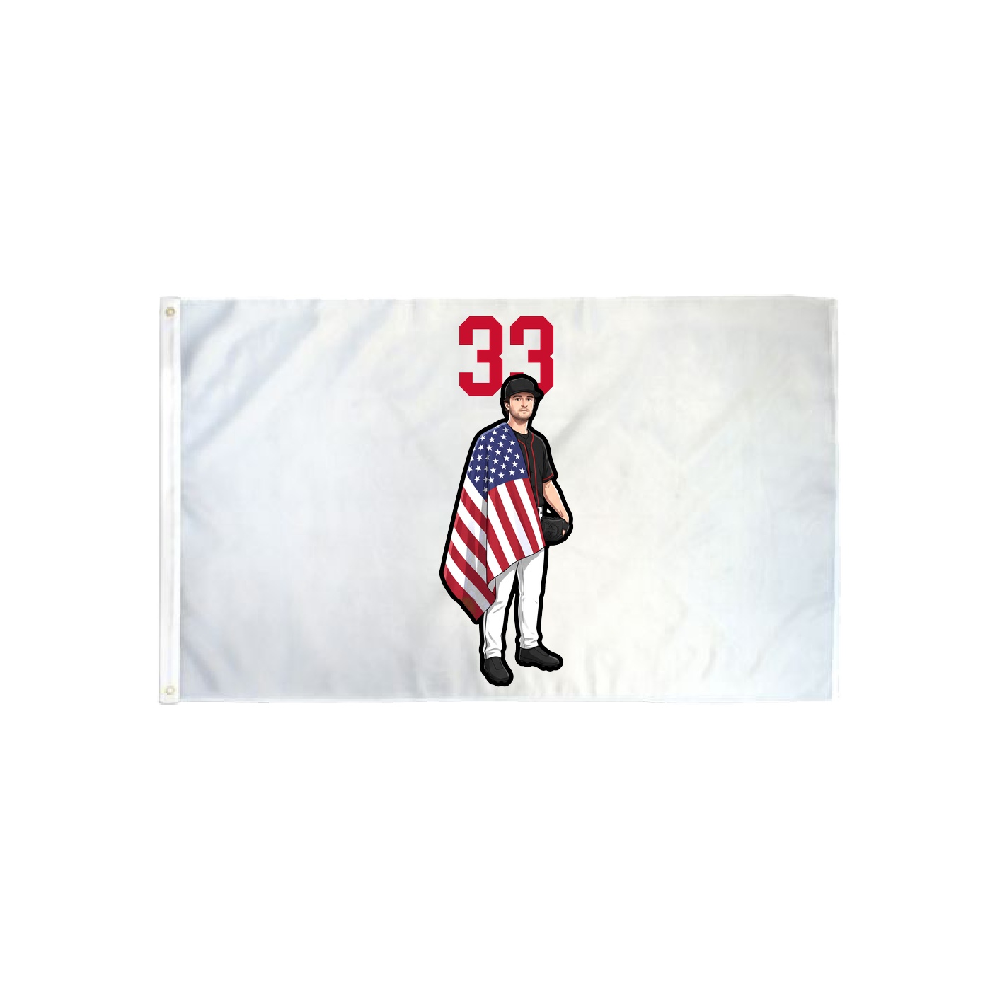 3x5 Flag — Number Top in Classic
