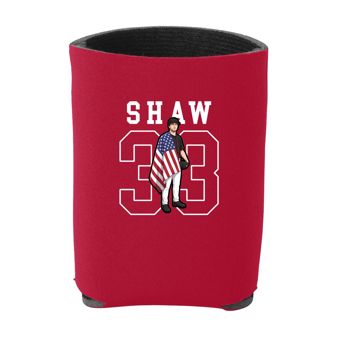 Can Holder — Shirsey in Red