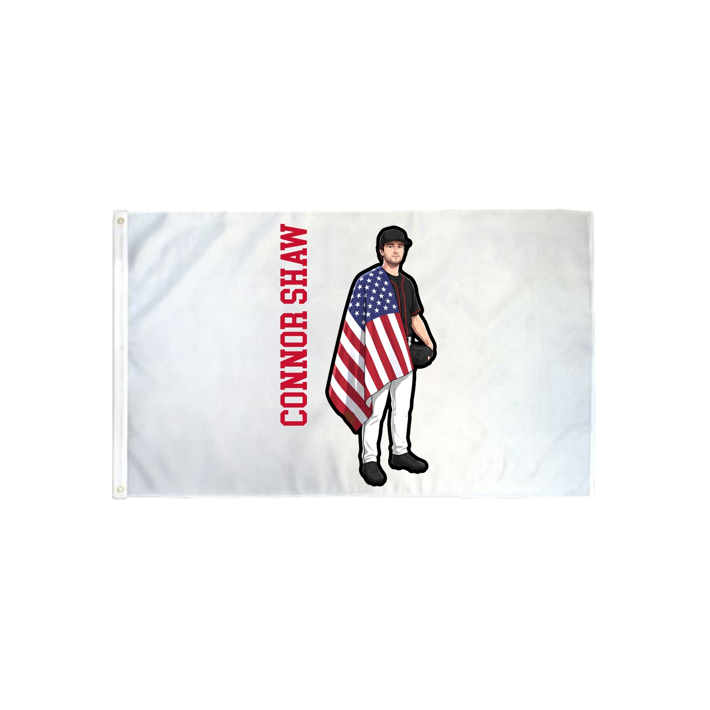 3x5 Flag — Name Vertical in Classic