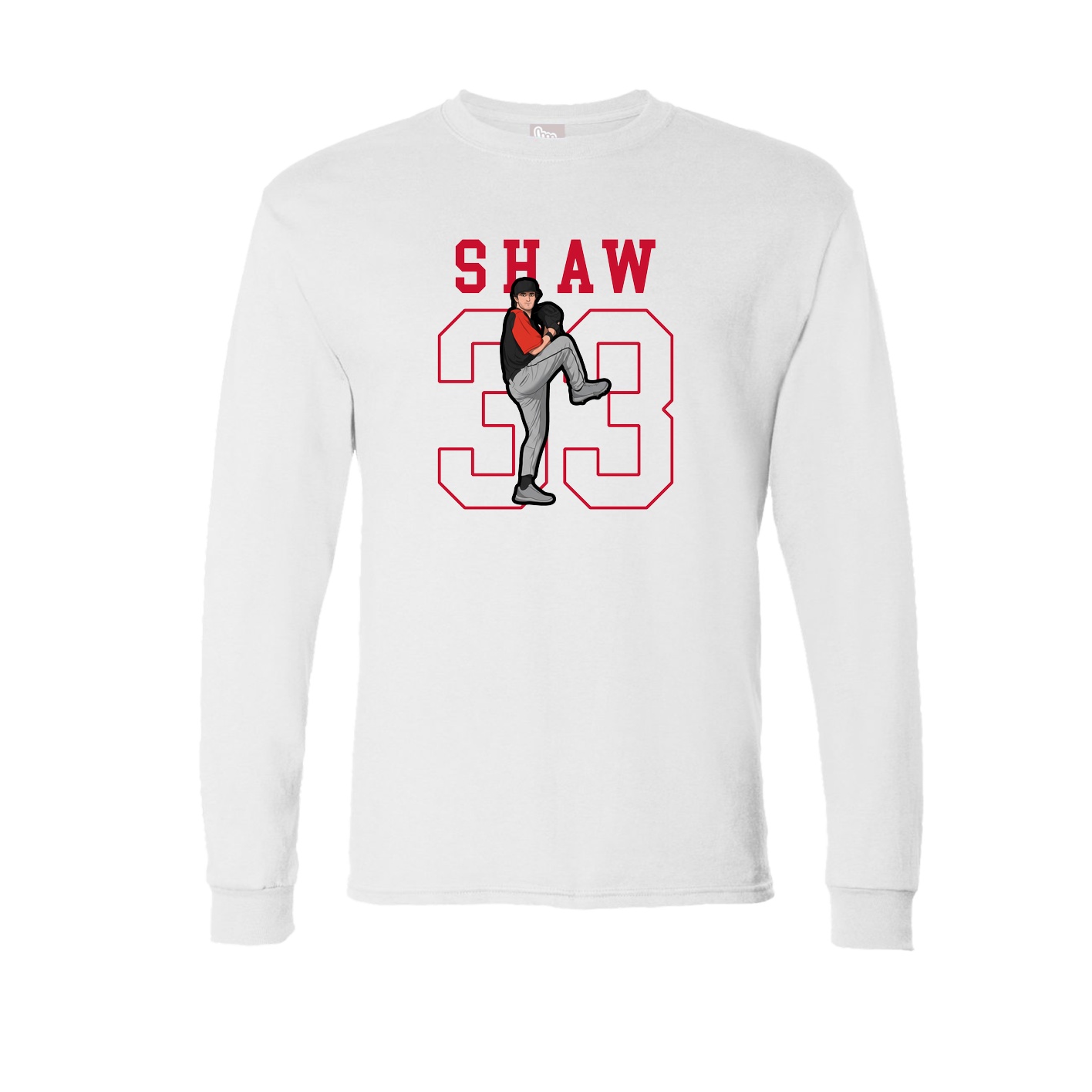Long Sleeve Tee — Shirsey in White
