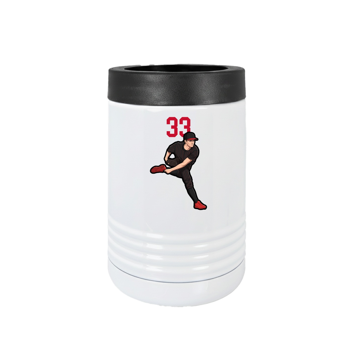 Beverage Holder — Number Top in White