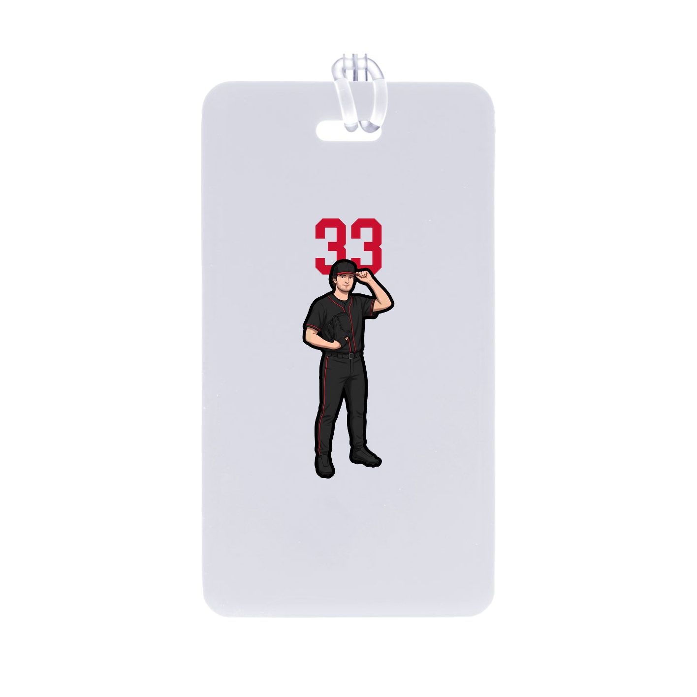Bag Tag — Number Top in Classic