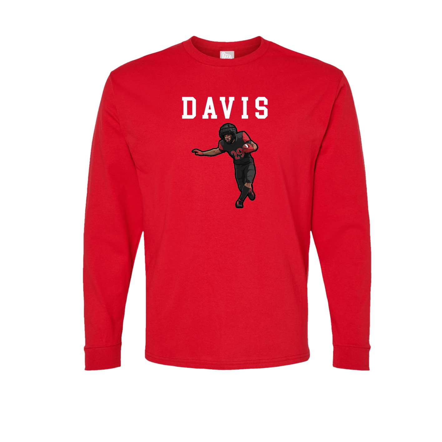 Long Sleeve Tee — Shirsey in Red