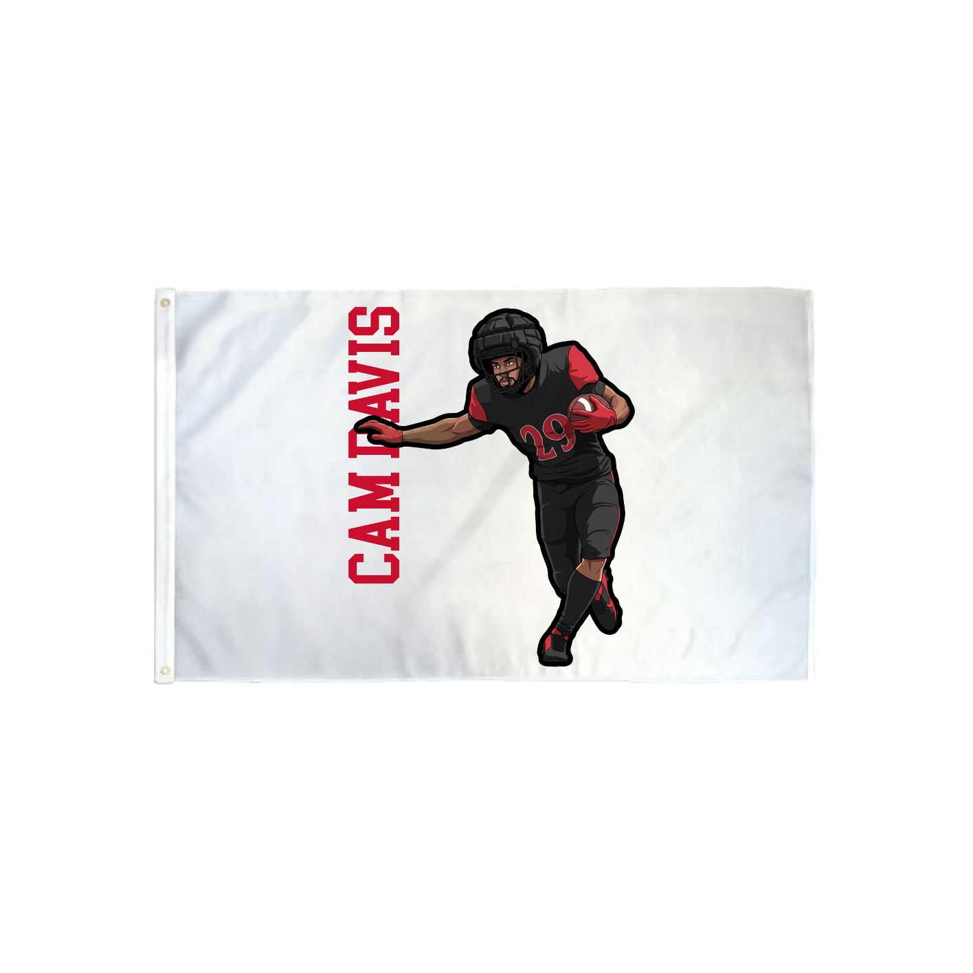 3x5 Flag — Name Vertical in Classic