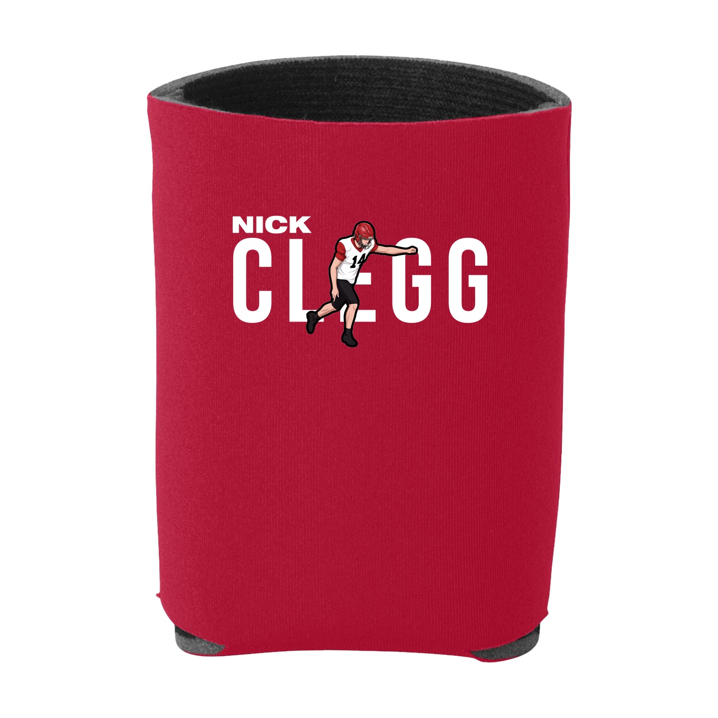 Can Holder — Player Name in Red