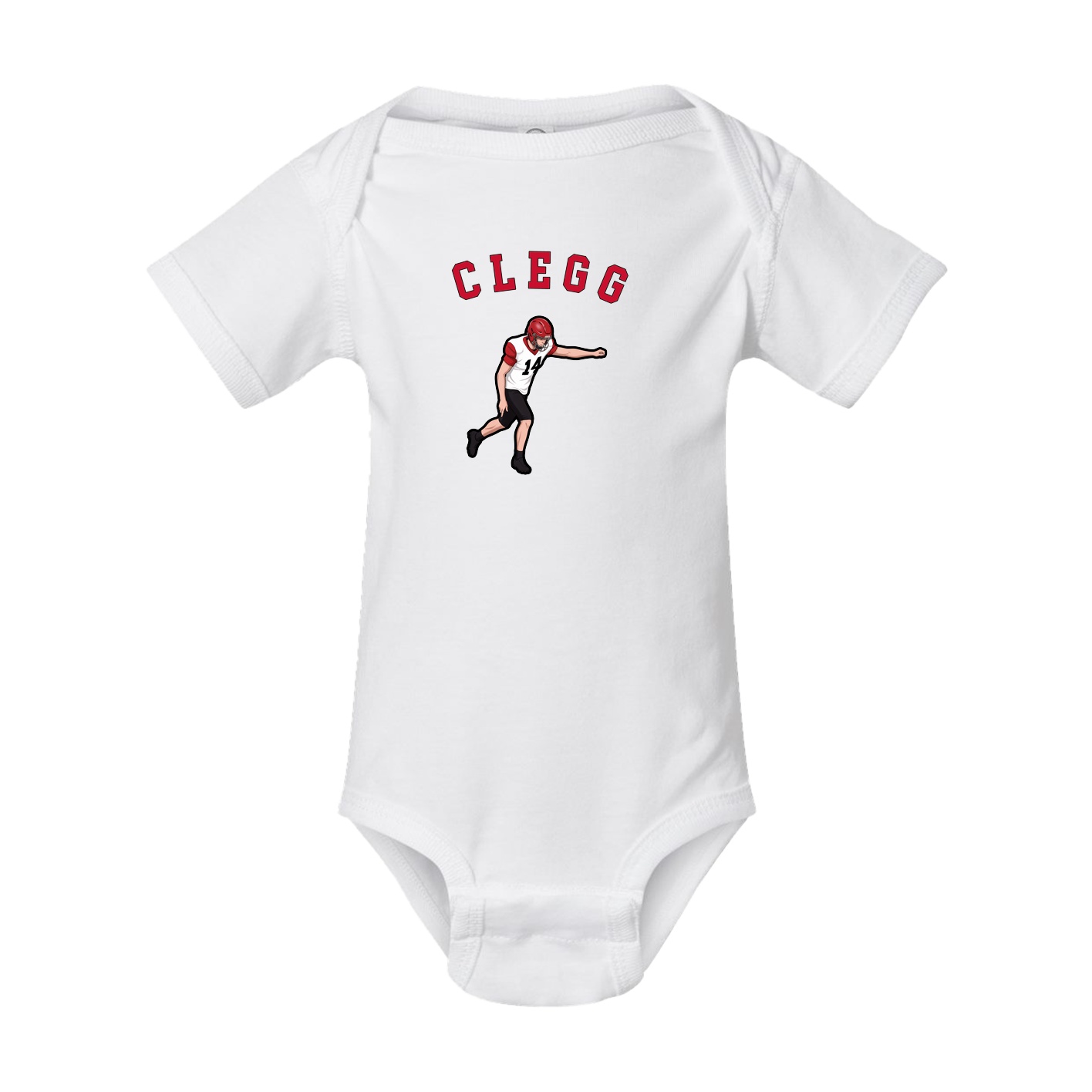 Baby Onesie — Shirsey Arch in White