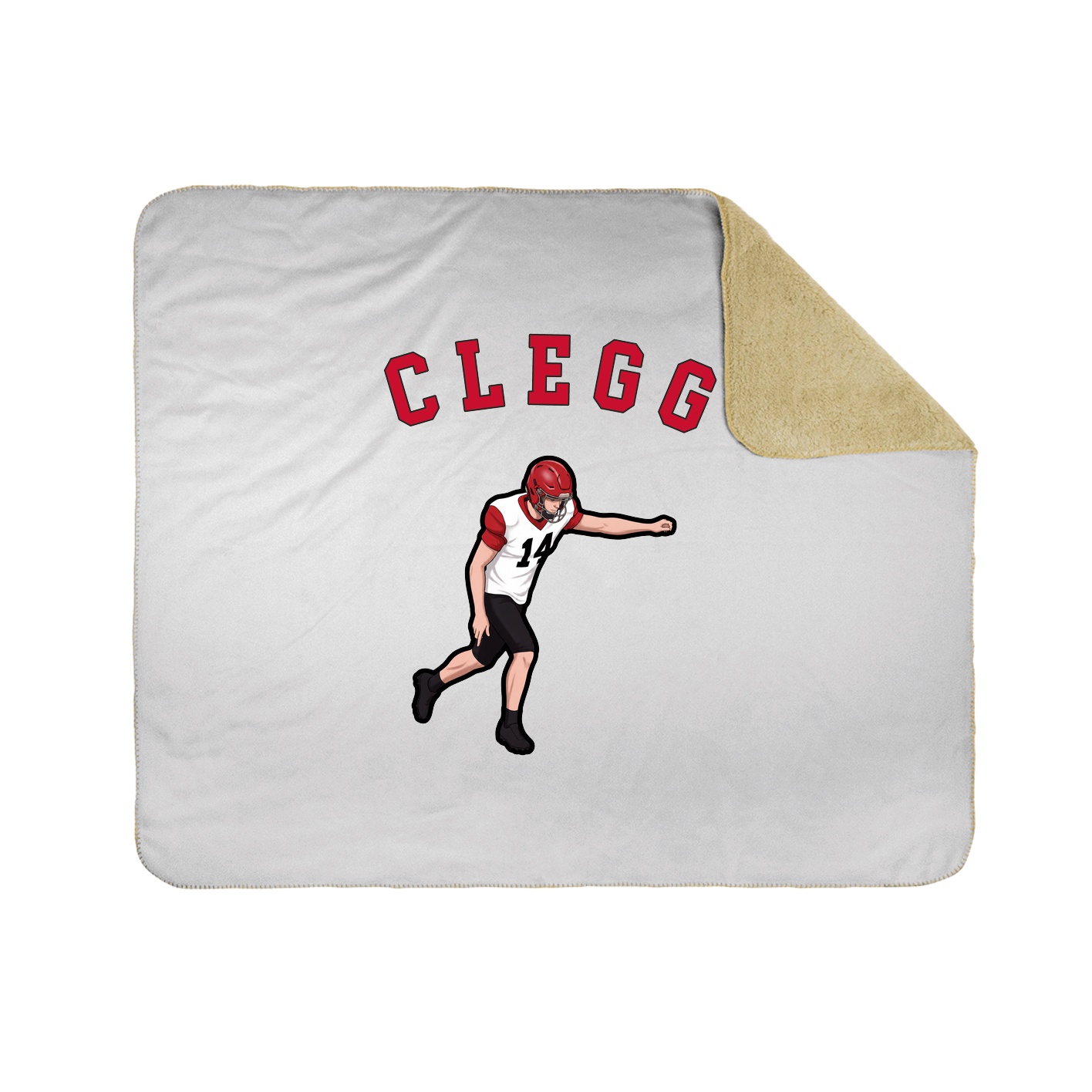 Throw Blanket — Shirsey Arch in White