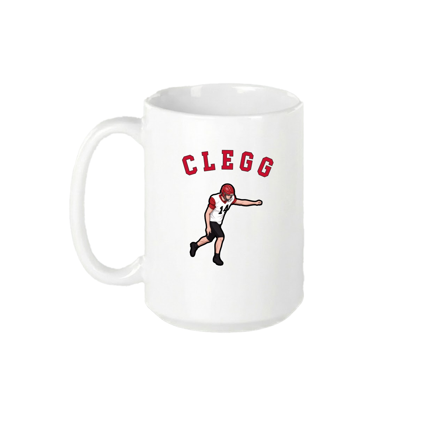 15oz Coffee Mug — Shirsey Arch in White