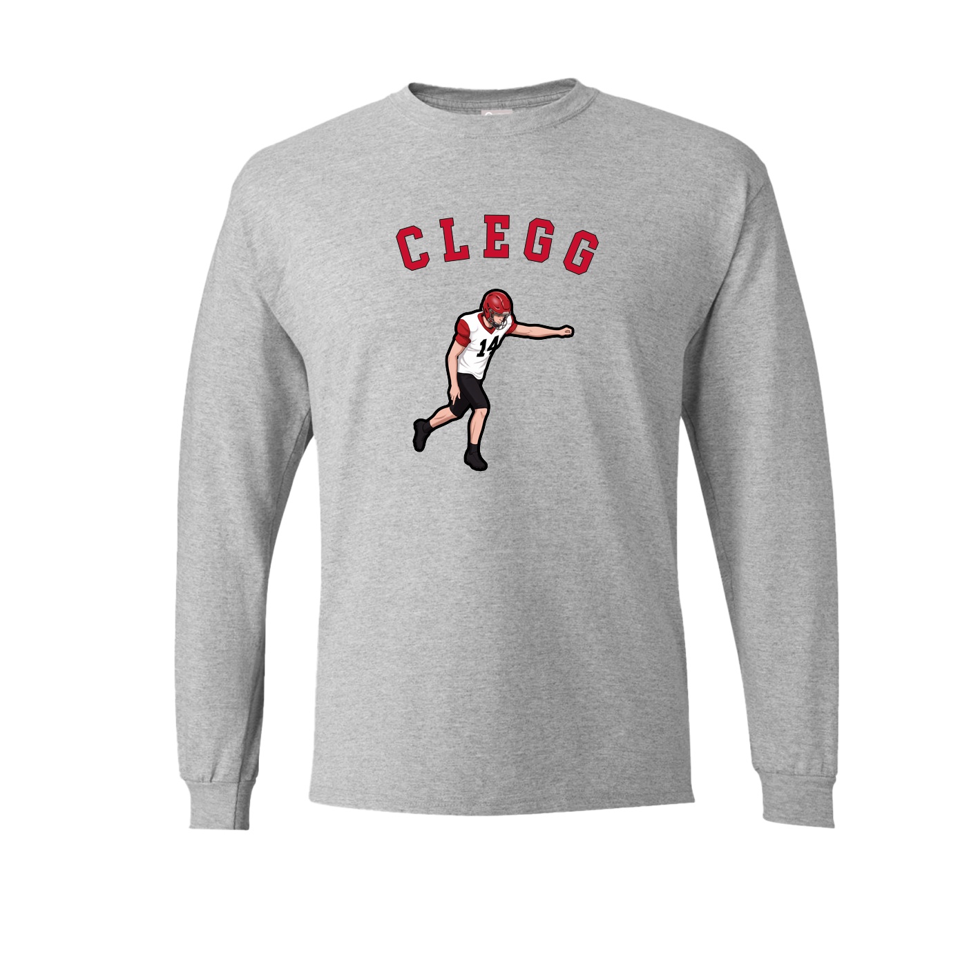 Long Sleeve Tee — Shirsey Arch in Grey