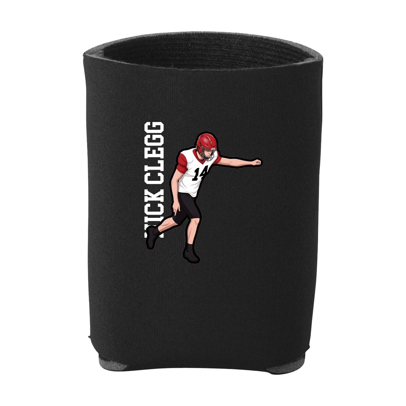 Can Holder — Name Vertical in Black
