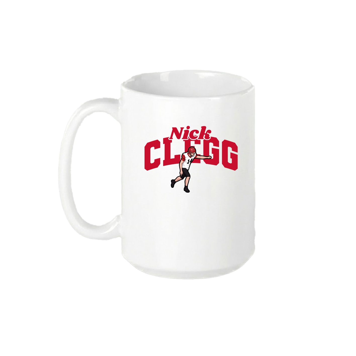 15oz Coffee Mug — Signature Arch in White
