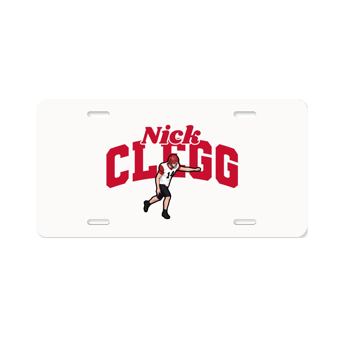 License Plate — Signature Arch in Classic
