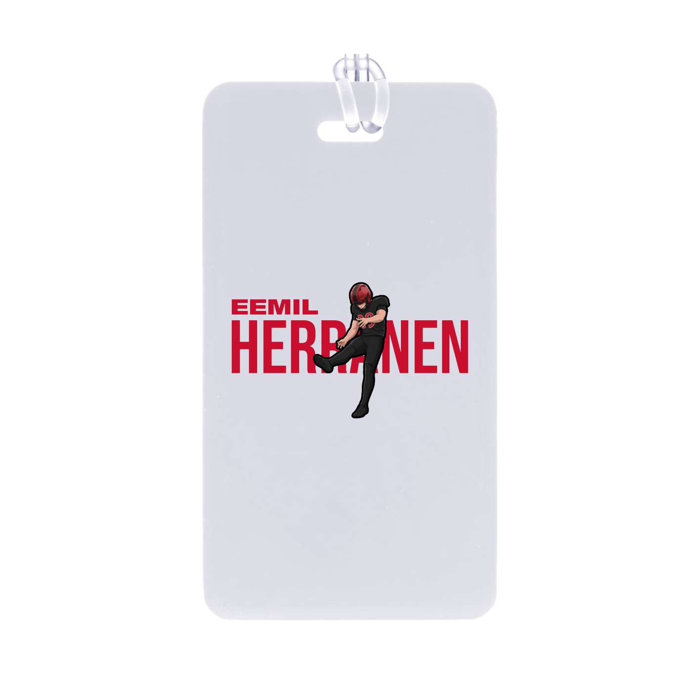 Bag Tag — Player Name in Classic