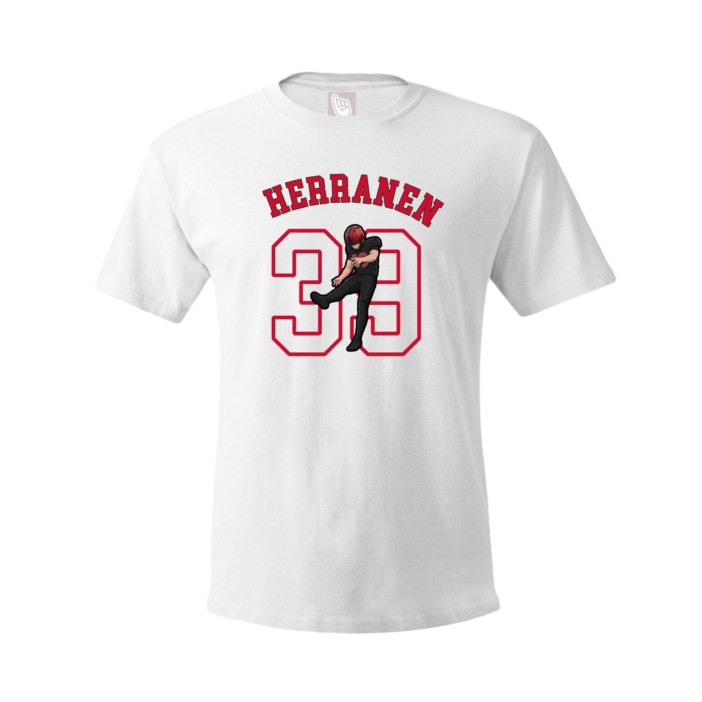 Youth Tee — Shirsey Arch in White
