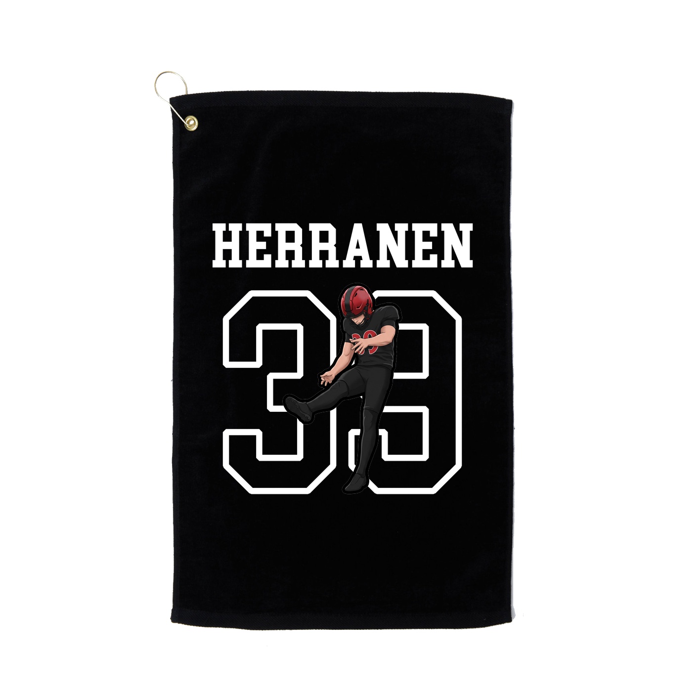 Golf Towel — Shirsey in Black