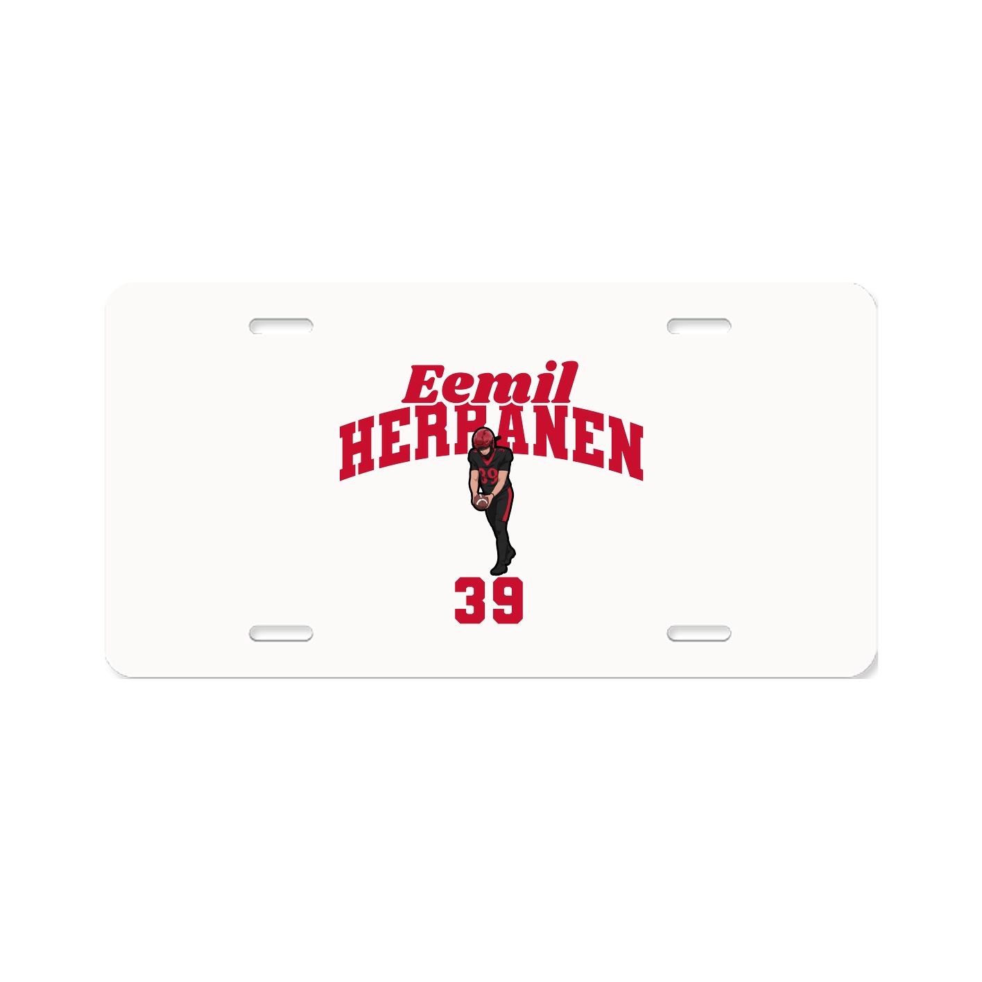 License Plate — Signature Arch in Classic