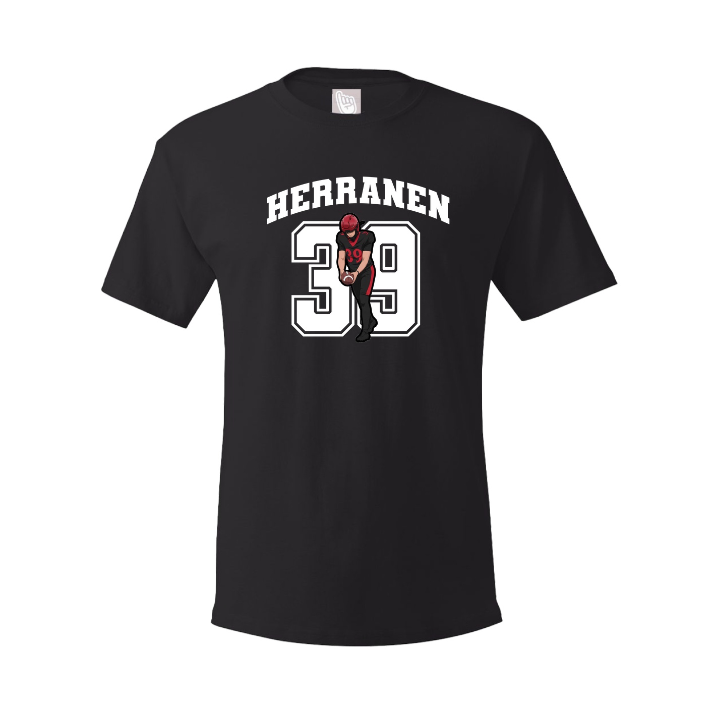 Tee — Number in Black