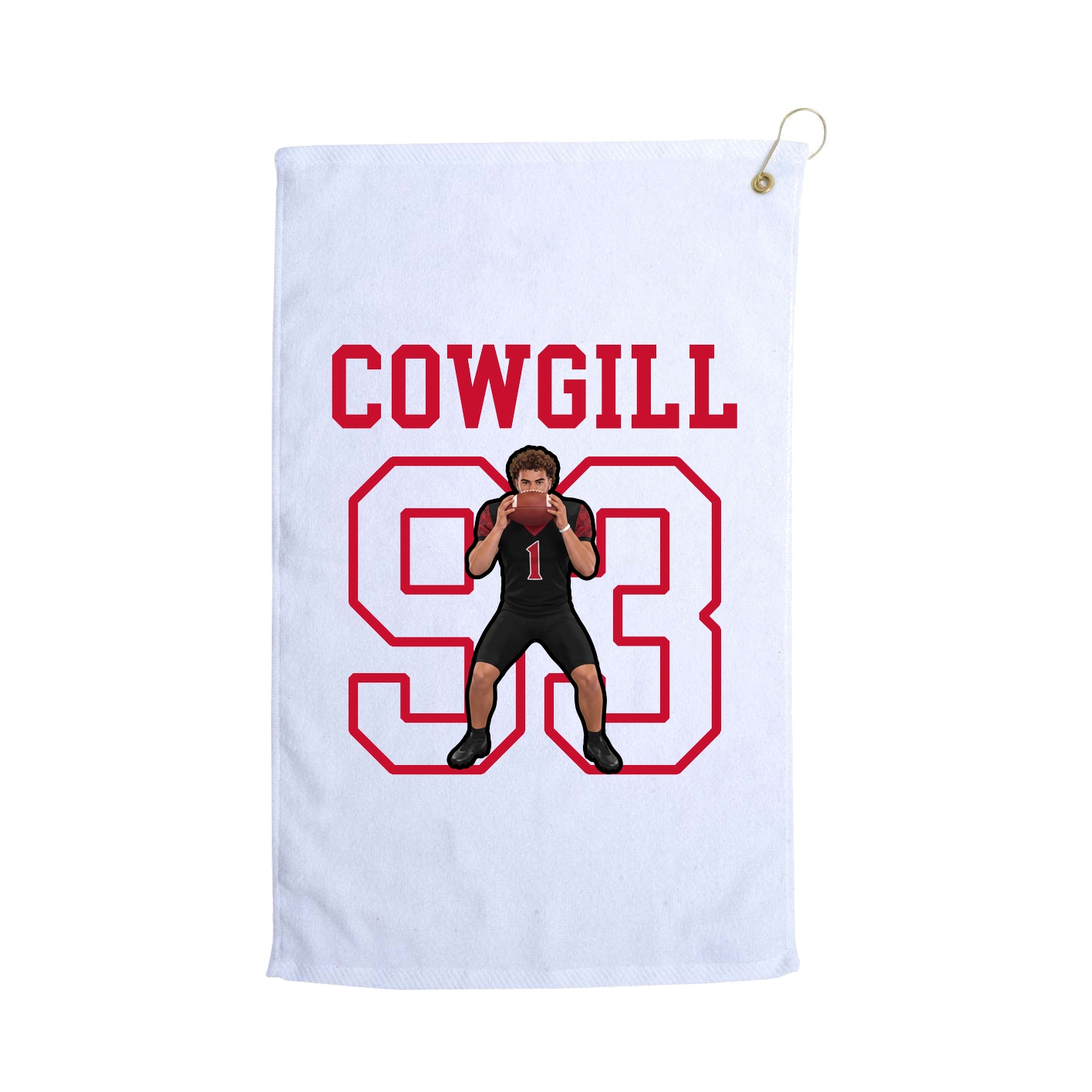Golf Towel — Shirsey in White