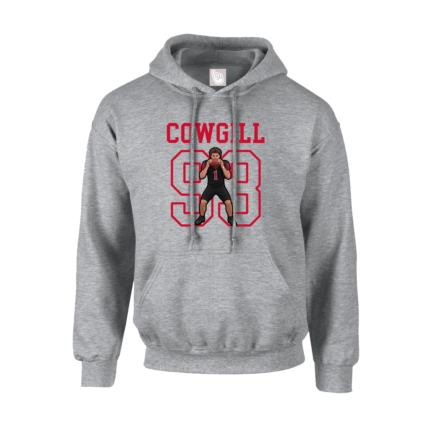 Youth Hoodie — Shirsey in Grey