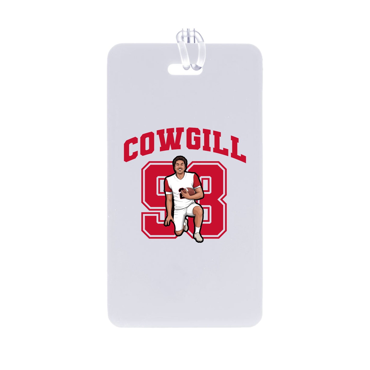 Bag Tag — Number in Classic