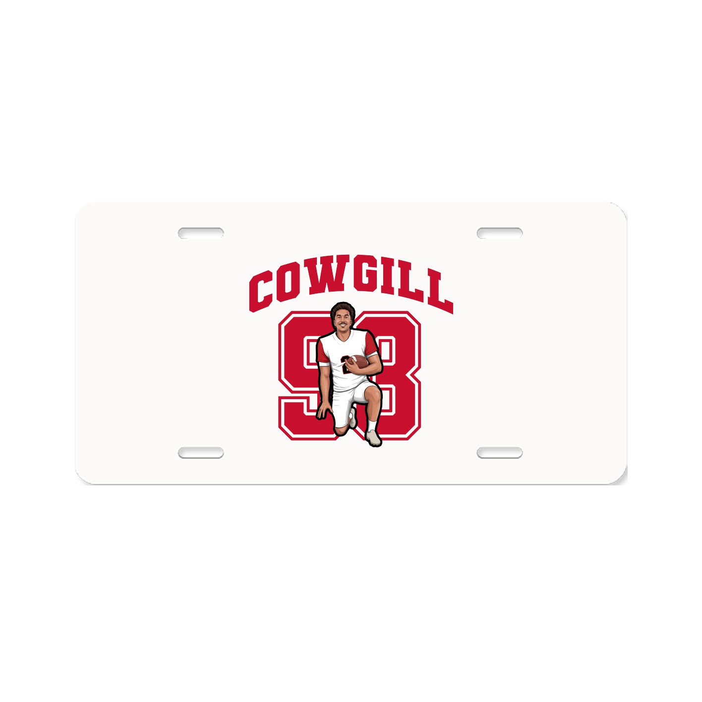 License Plate — Number in Classic
