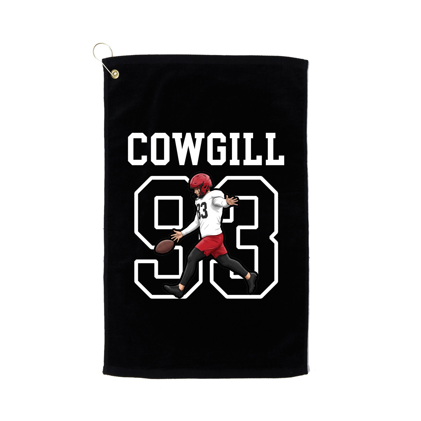 Golf Towel — Shirsey in Black