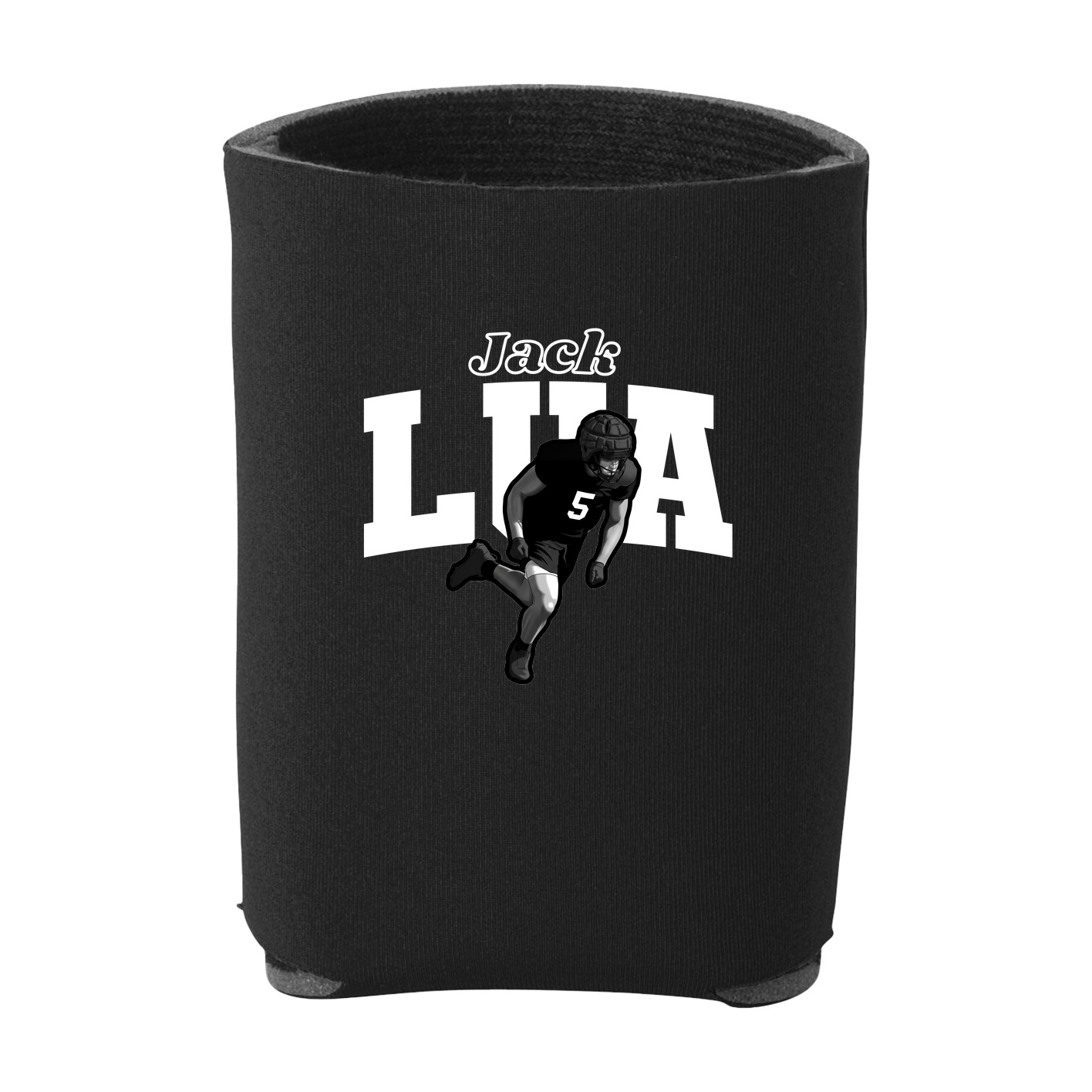 Can Holder — Name Arch in Black