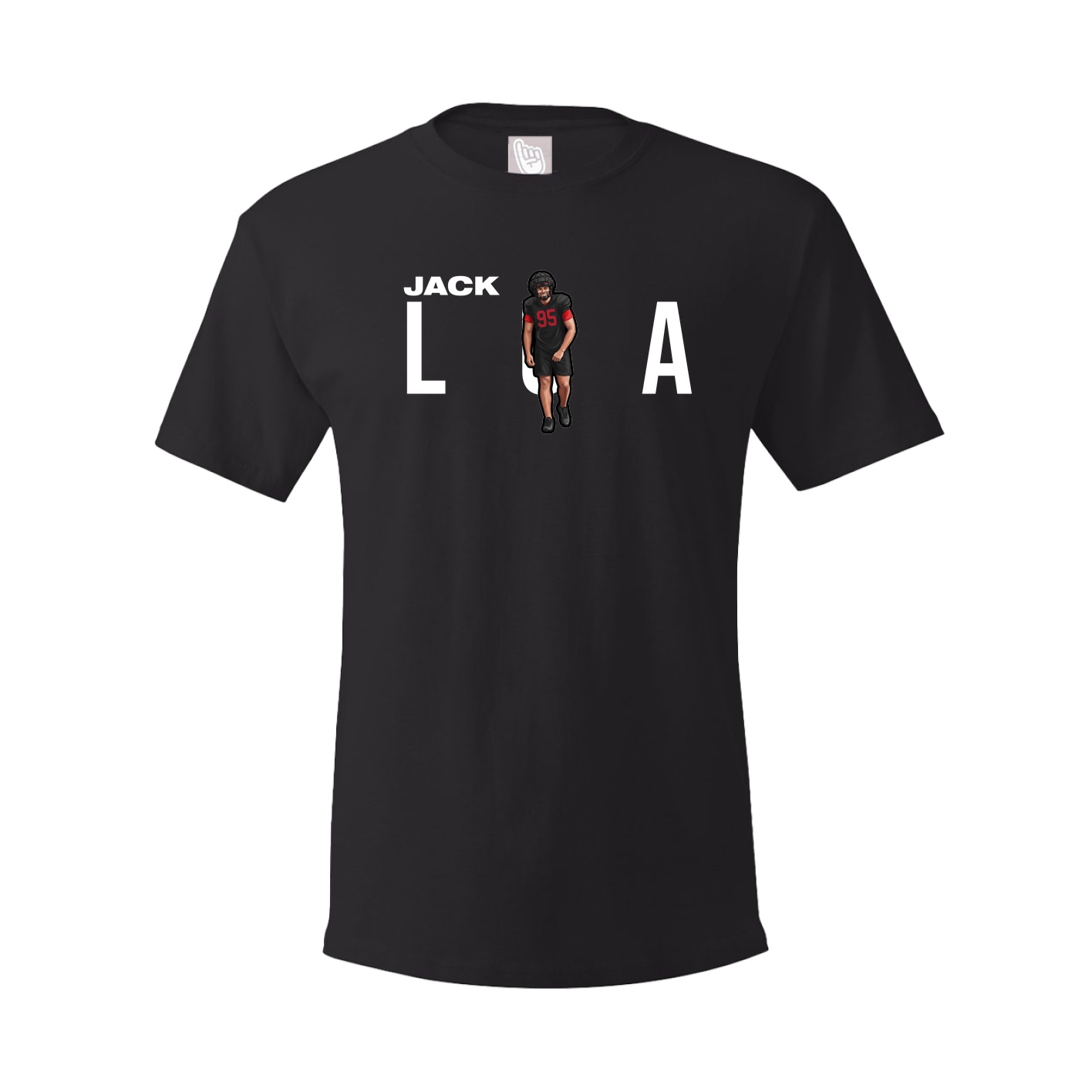Youth Tee — Player Name in Black