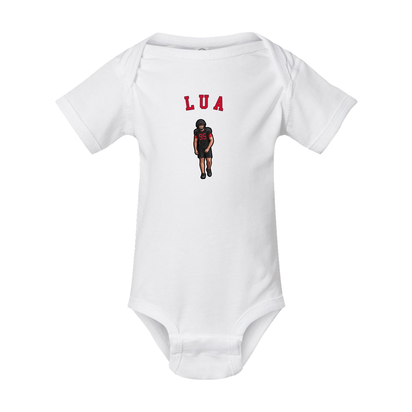 Baby Onesie — Shirsey Arch in White