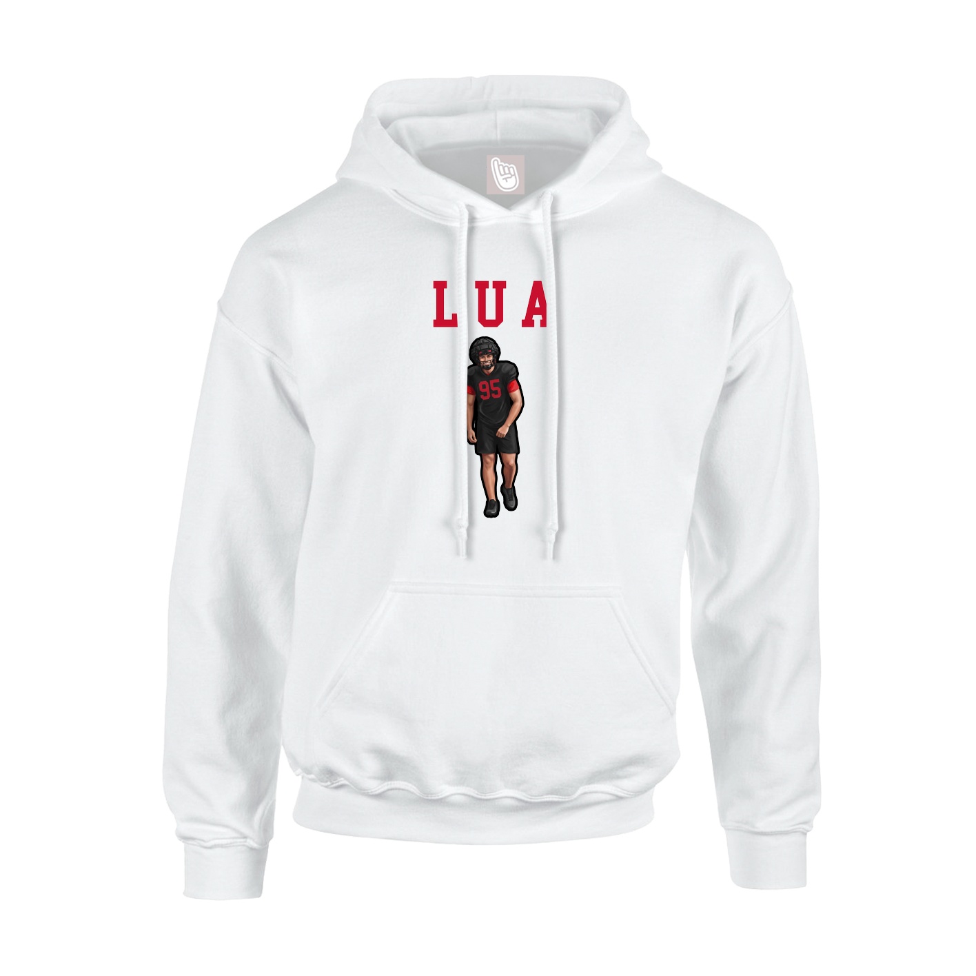Youth Hoodie — Shirsey in White