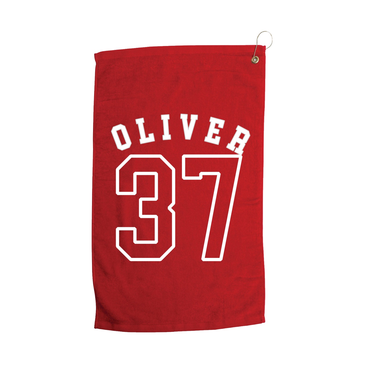 Golf Towel — Shirsey Arch in Red