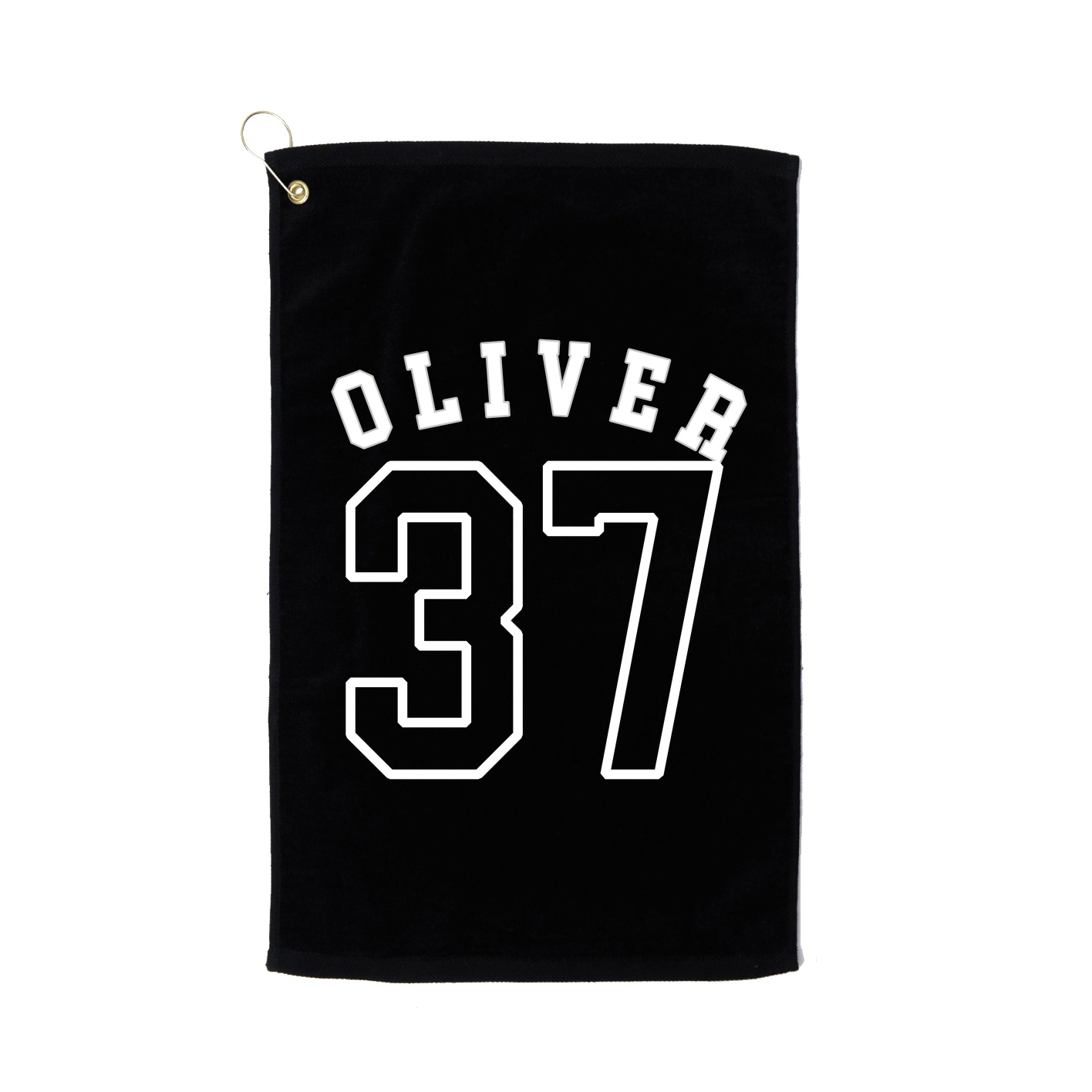 Golf Towel — Shirsey Arch in Black