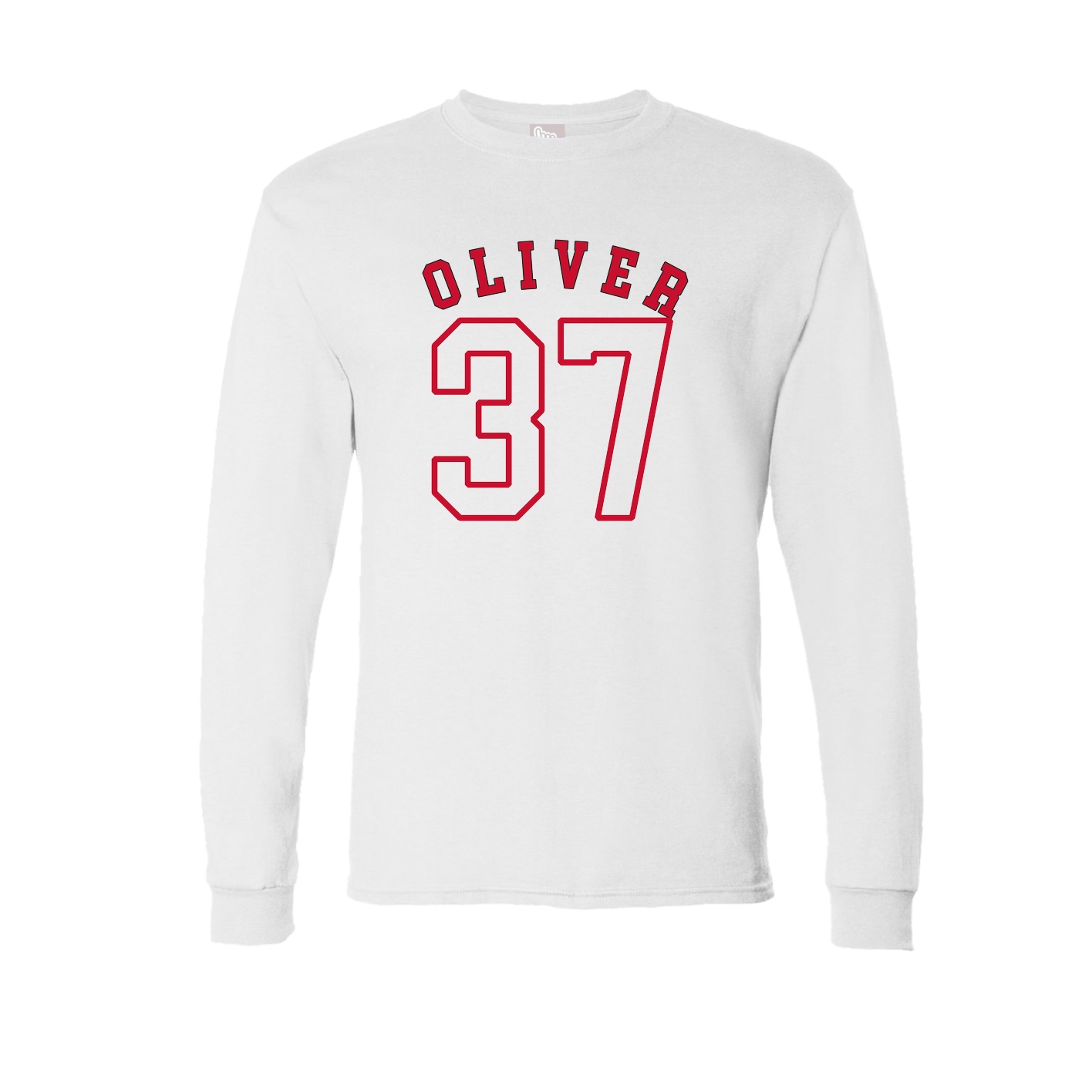 Long Sleeve Tee — Shirsey Arch in White