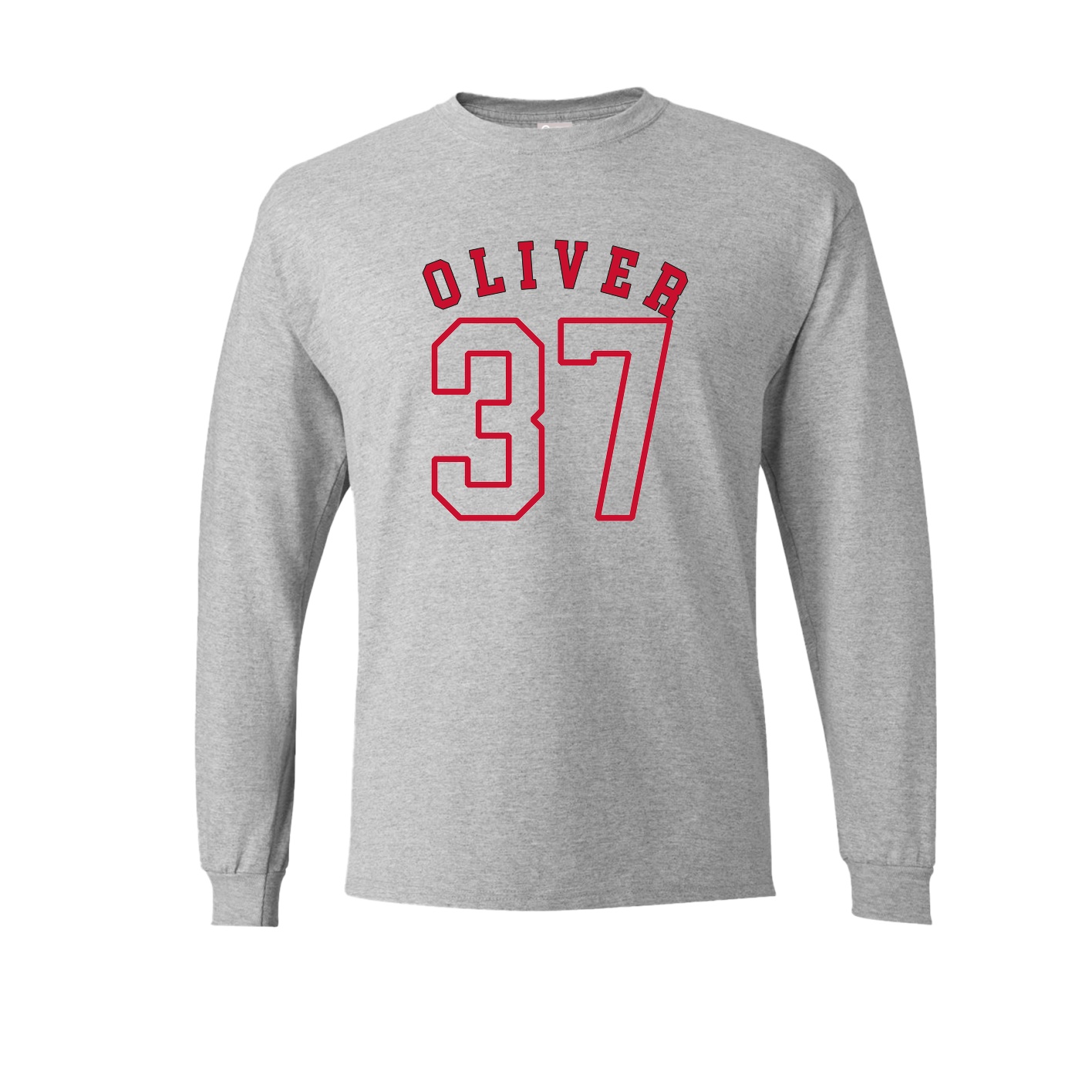 Long Sleeve Tee — Shirsey Arch in Grey
