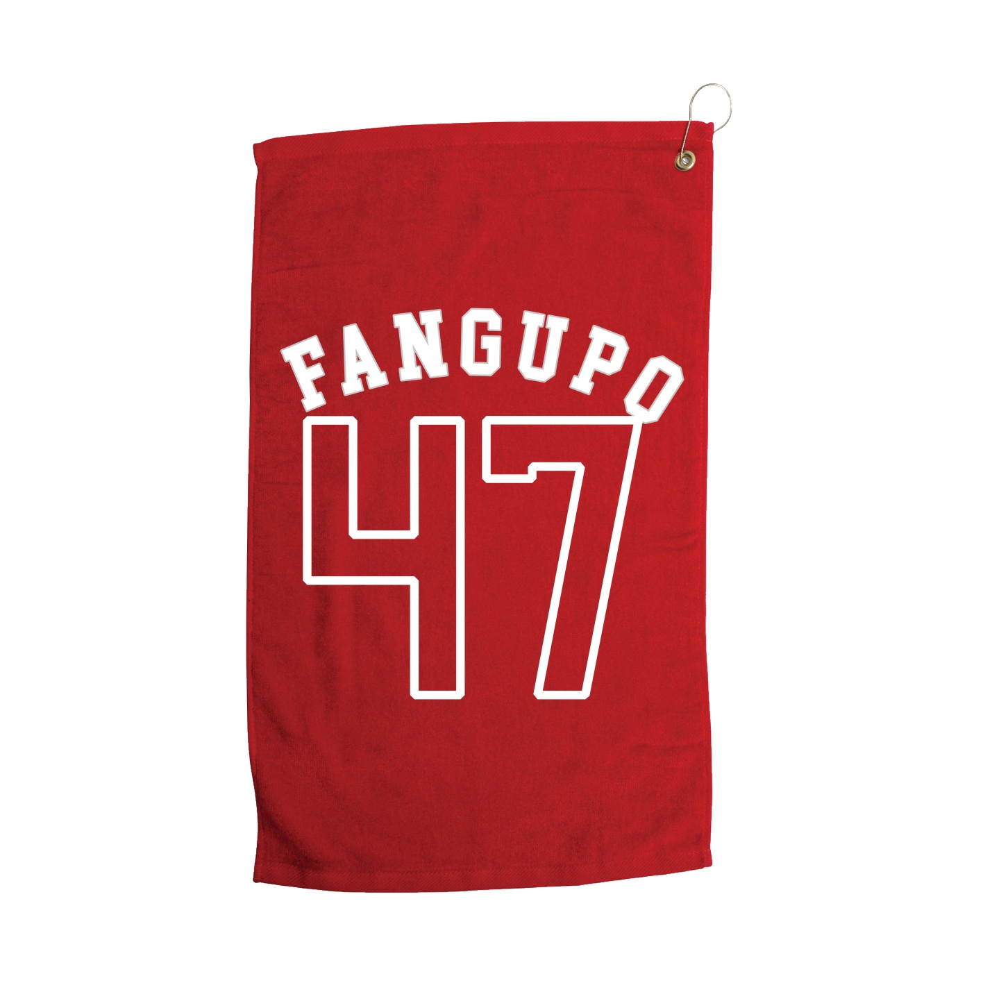 Golf Towel — Shirsey Arch in Red