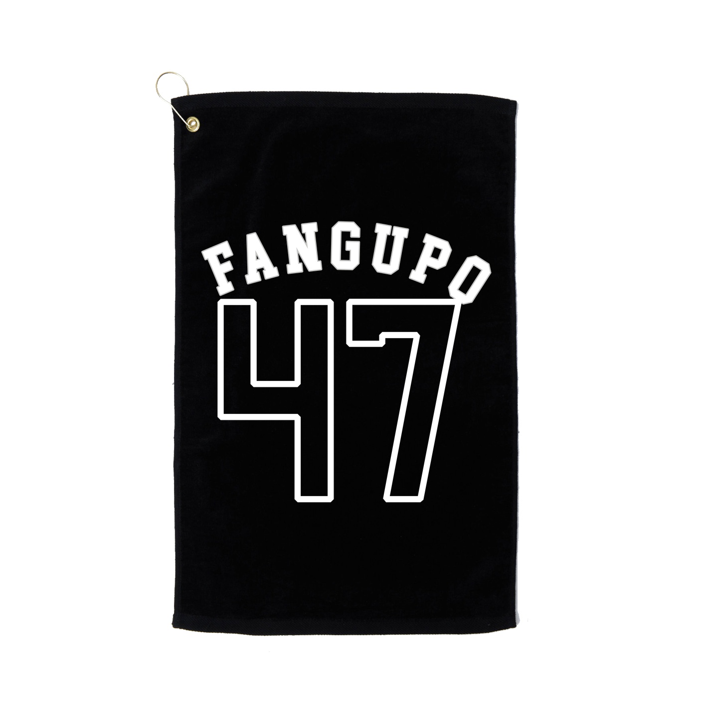 Golf Towel — Shirsey Arch in Black