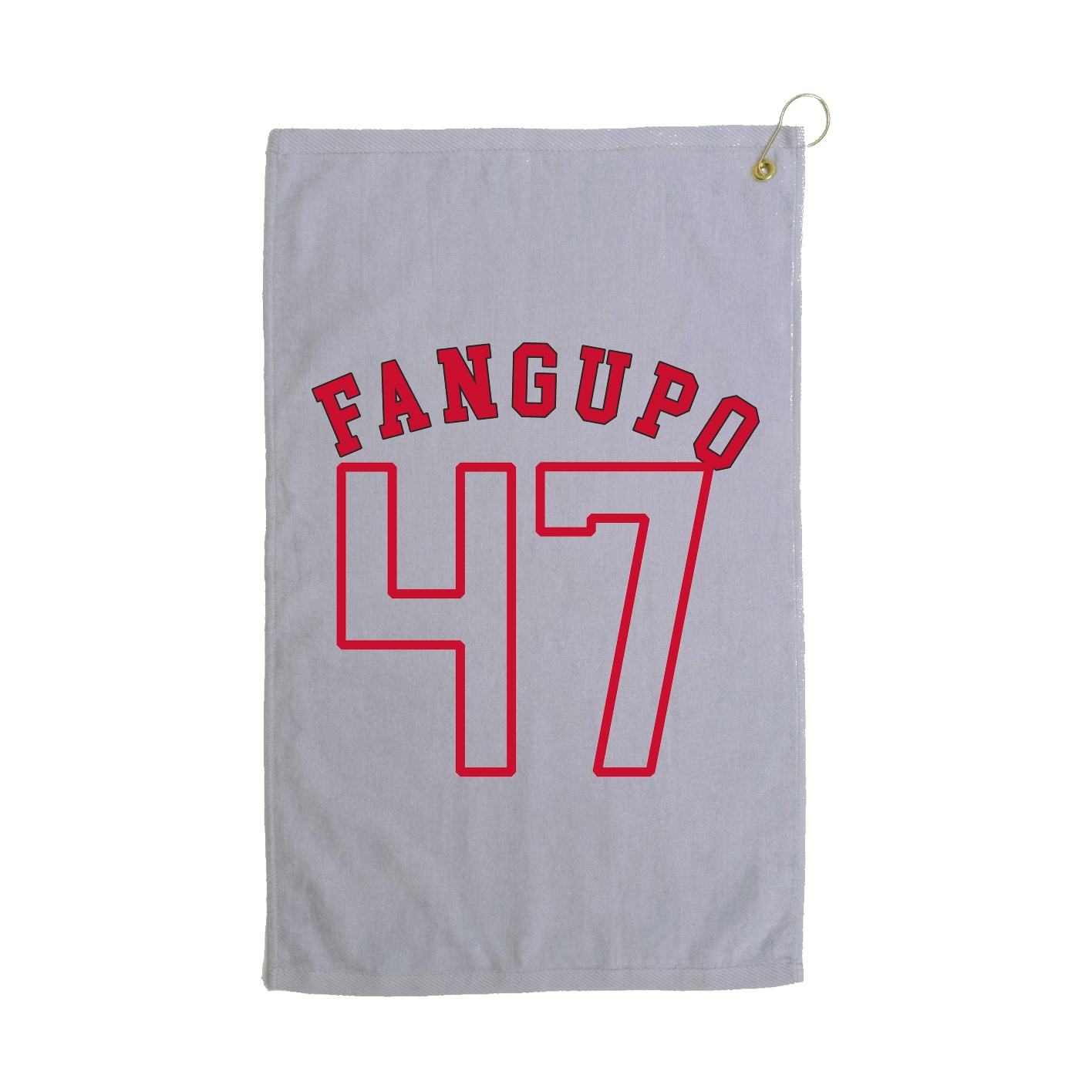 Golf Towel — Shirsey Arch in Grey